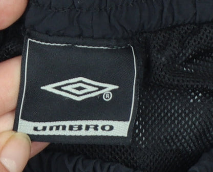 Umbro Men's Black XL Athletic Football Shorts Lightweight