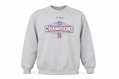 Alstyle Men’s Grey XL Pullover Graphic Print Champions Sweatshirt