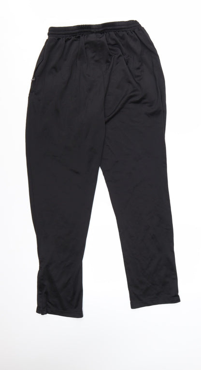 Slazenger Men's Black Joggers L Lightweight Quick Dry Pants