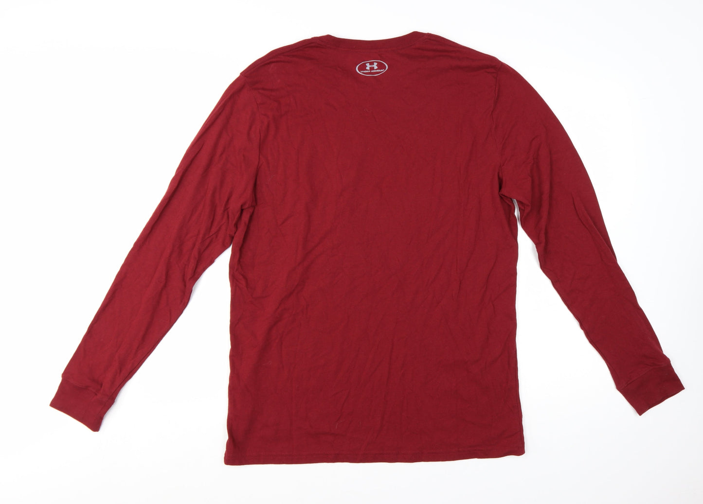 Under Armour Men's Red Long Sleeve Graphic T-Shirt Size L