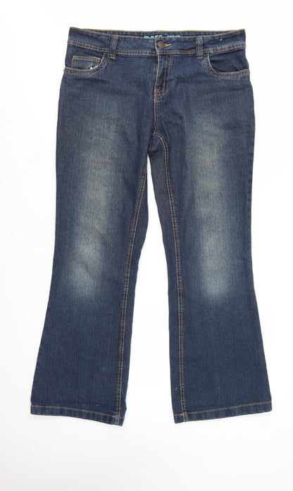 Denim Co Women’s Blue Bootcut Jeans Size 16 Regular