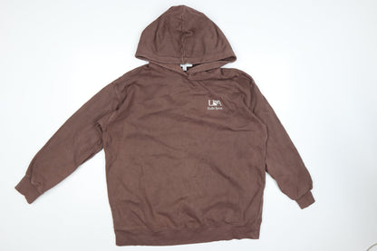 Marks and Spencer Women Brown Pullover Hoodie Medium USA Studio Sports