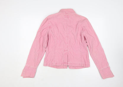 Marks and Spencer Per Una Pink Corduroy Women’s Jacket Size 12