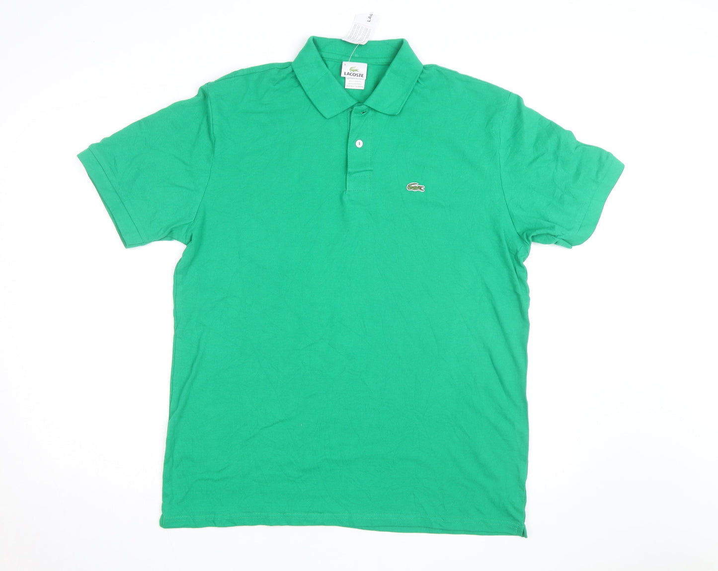Lacoste Men's Green 3XL Classic Fit Cotton Polo Shirt