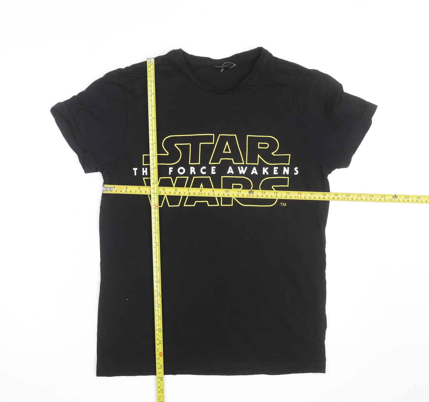 Star Wars The Force Awakens Black Men's Medium Graphic T-Shirt
