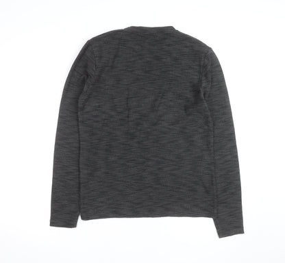 Blend Men's Grey Medium Crew Neck Knit Pullover Jumper