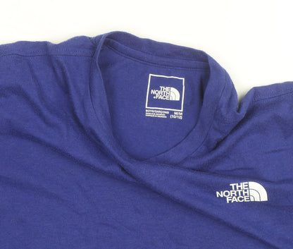 The North Face Boys Blue Regular Fit Logo Short Sleeve T-Shirt 10-11 Years