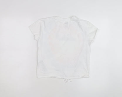 Levi's Girls Multicoloured Tie-Dye Logo Cropped T-Shirt 12-13 Years