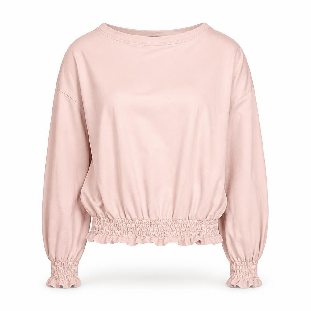 Red Herring Women’s Pink Crew Neck Long Sleeve Pullover Jumper Size 12