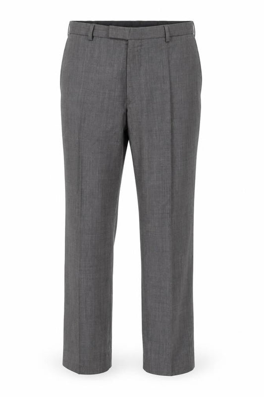 Marks and Spencer Men's Grey Wool Blend Dress Pants 36x32 Classic Fit