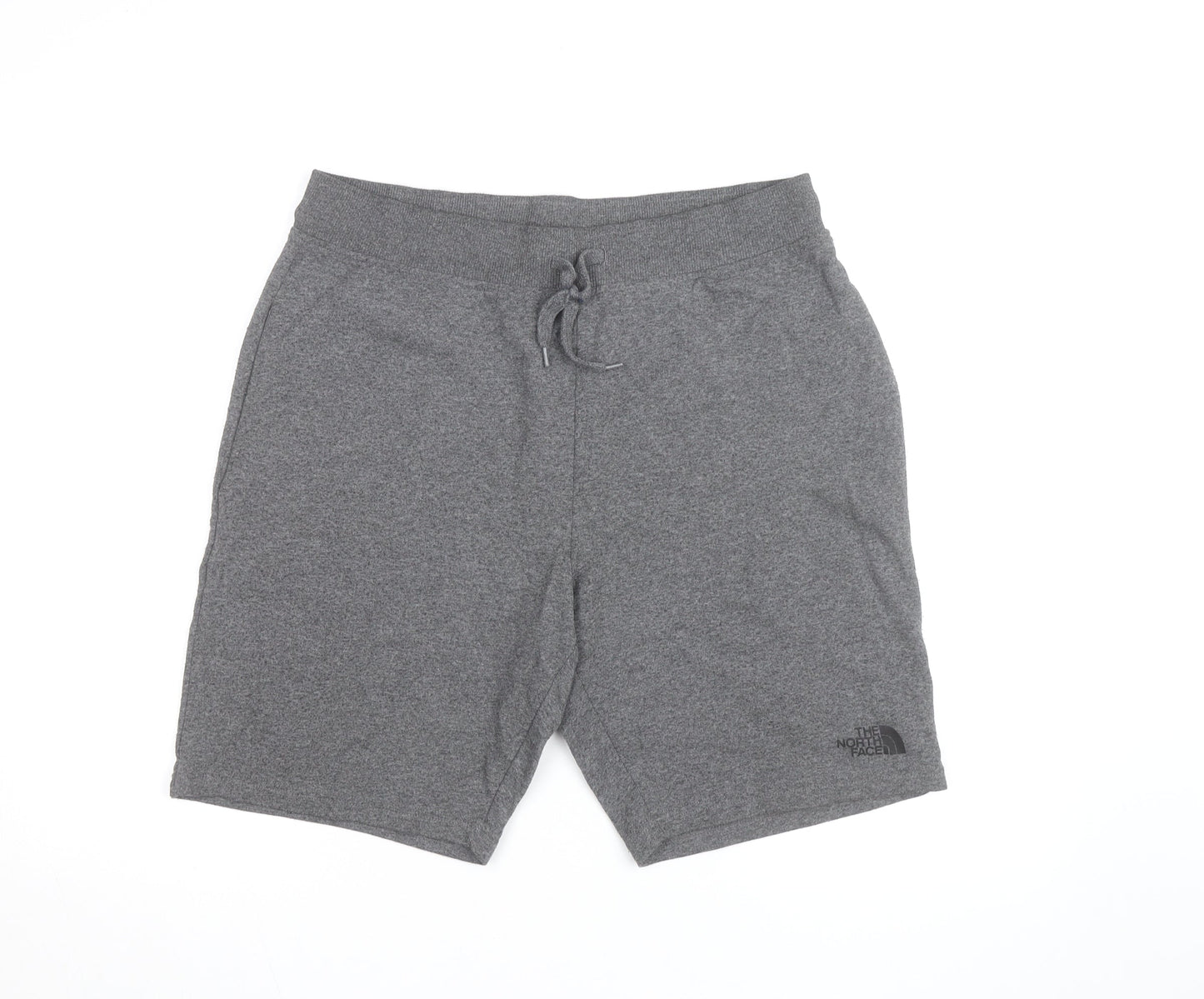 The North Face Men's Grey Sweat Shorts L Regular Fit Activewear