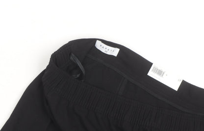 Papaya Women’s Black Chino Shorts Size 20 Drawstring Stretch Casual