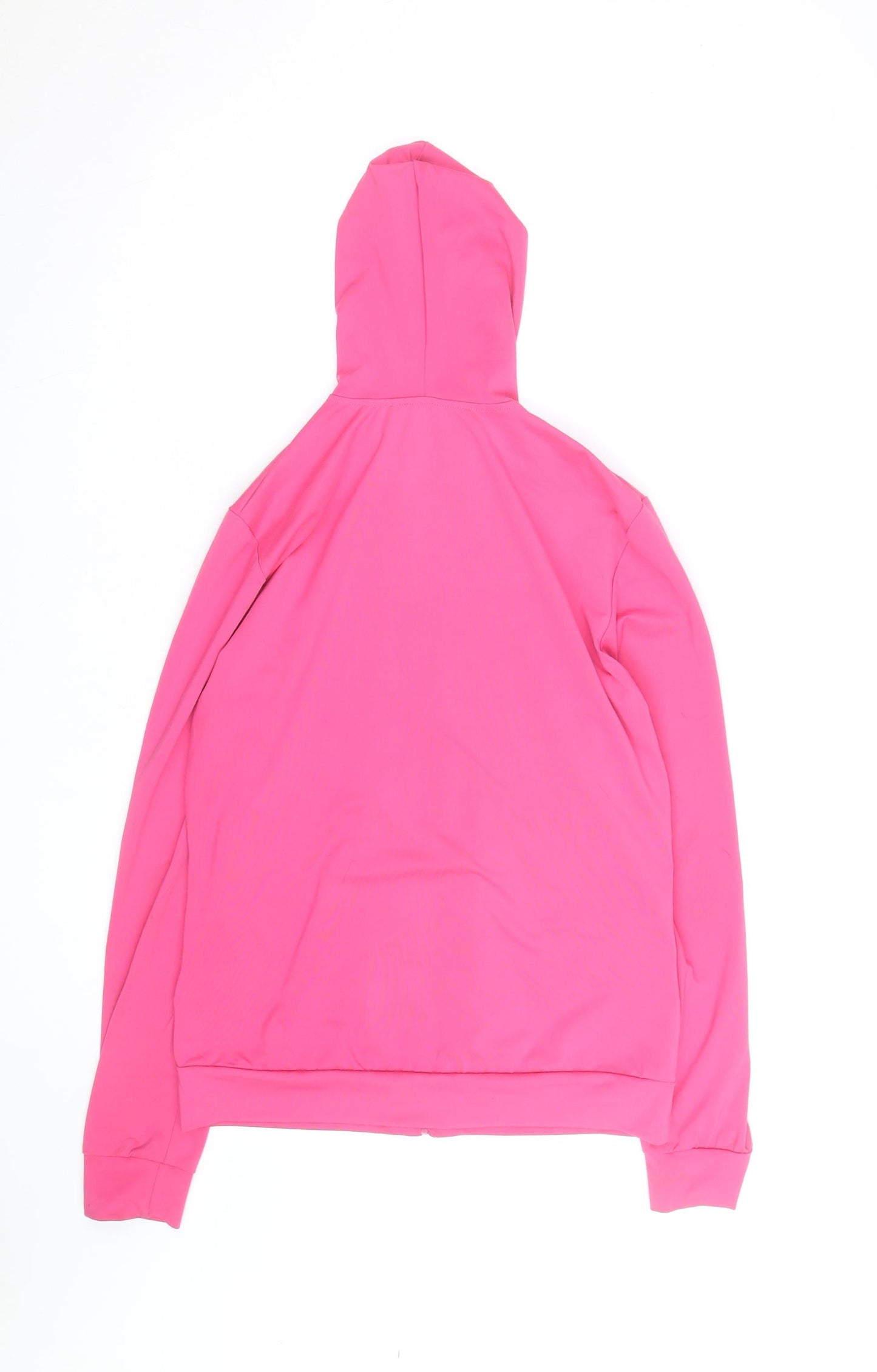 Liver Bird Womens Pink Full Zip Hoodie Size 14 LFC Logo Hooded Sweatshirt