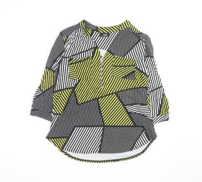 Wallis Women's Multicoloured Geometric Tunic Blouse Size S