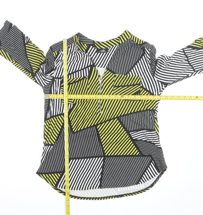 Wallis Women's Multicoloured Geometric Tunic Blouse Size S