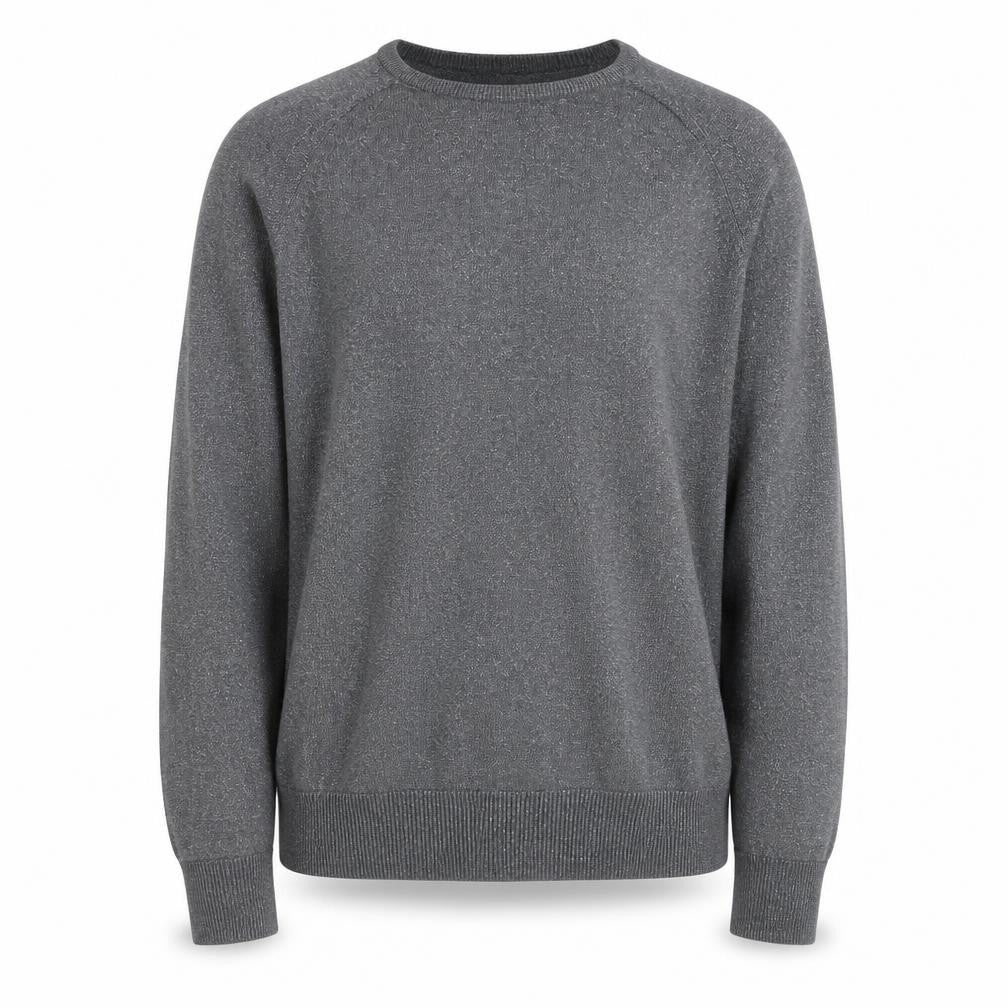 H&M Men's Grey Crew Neck Pullover Jumper Size S Regular Fit