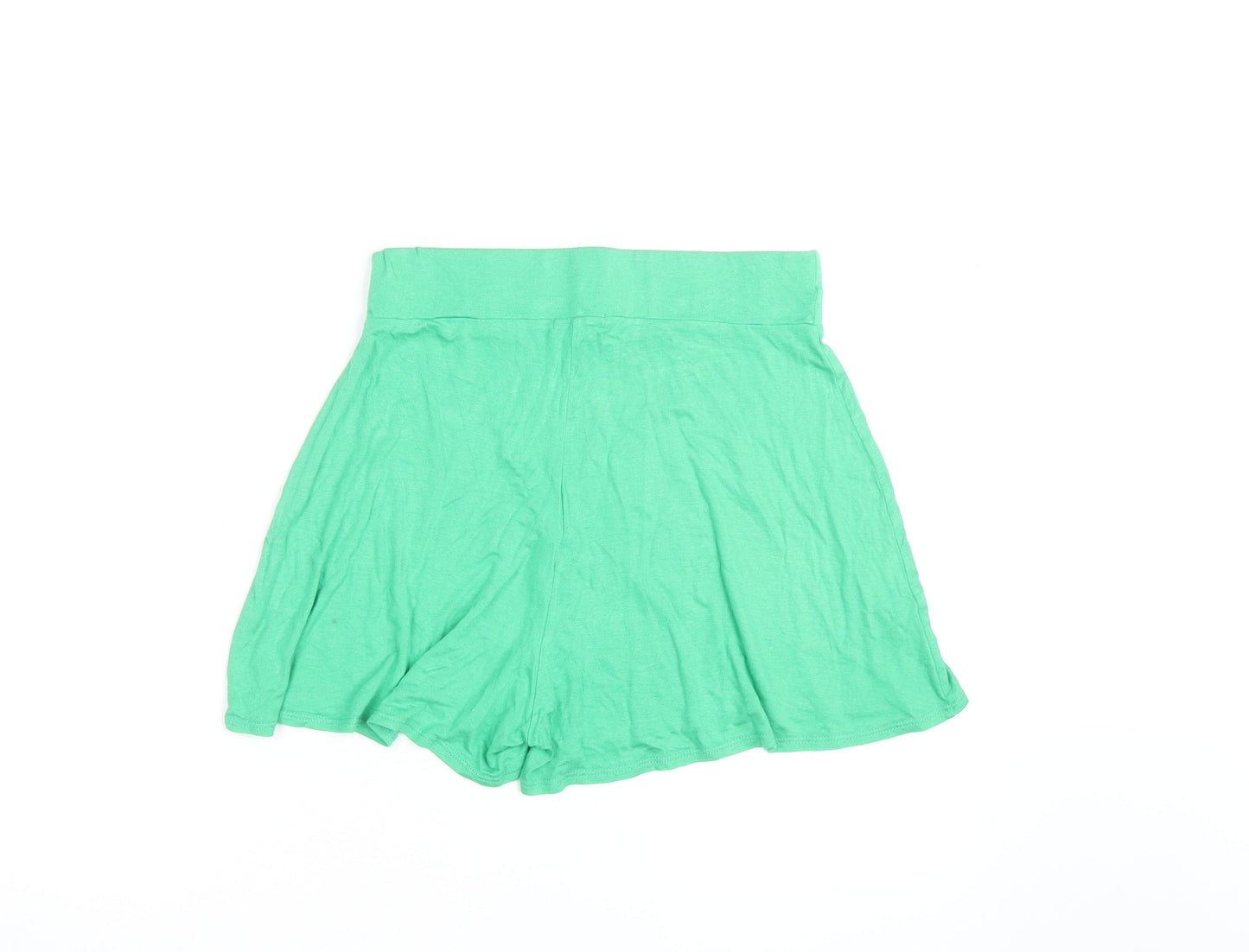 Boohoo Women Green Size 12 Biker Activewear Shorts