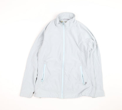 Regatta Women's Grey Softshell Jacket Size 14 Wind Resistant Outdoor