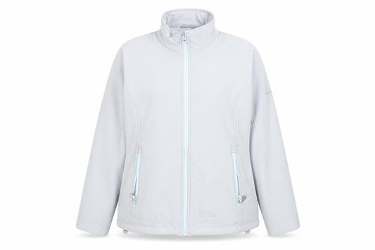 Regatta Women's Grey Softshell Jacket Size 14 Wind Resistant Outdoor