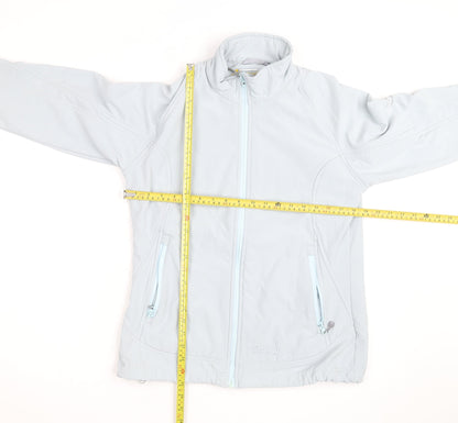 Regatta Women's Grey Softshell Jacket Size 14 Wind Resistant Outdoor