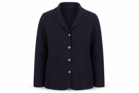 Eastex Women's Blue Collared Button Knit Cardigan Size 14