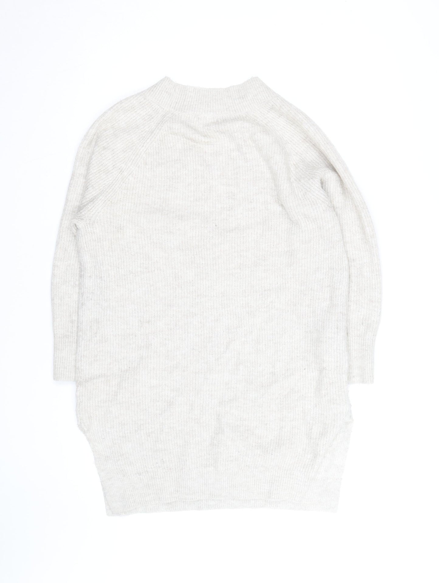 Monsoon Women Beige Knit Crew Neck Pullover Jumper M