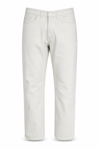Faded Glory Men's Beige Straight Fit Jeans Size 38 x 32 Cotton Denim