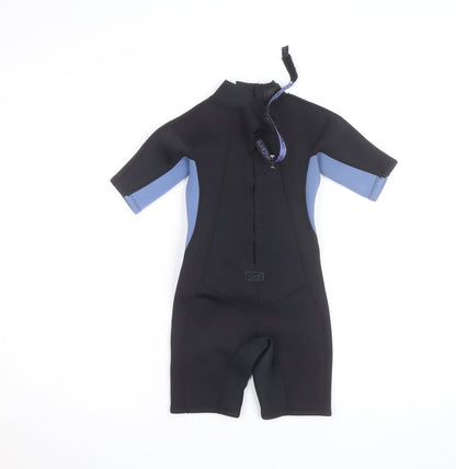 Crane Surf Boys Blue & Black 5-6 Years Short Sleeve Wetsuit
