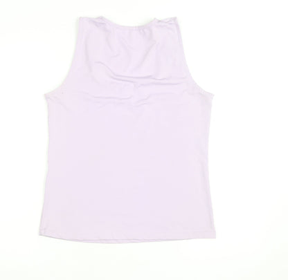John Lewis Women Purple Size 16 Sleeveless Stretch Tank Top
