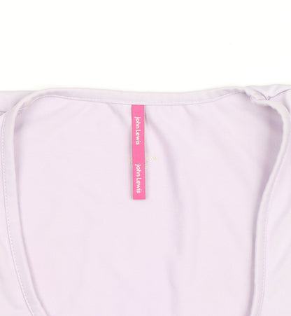 John Lewis Women Purple Size 16 Sleeveless Stretch Tank Top