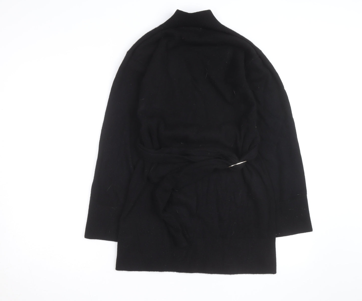 Paris Atelier & Other Stories Women's Black Cashmere Belted Cardigan M