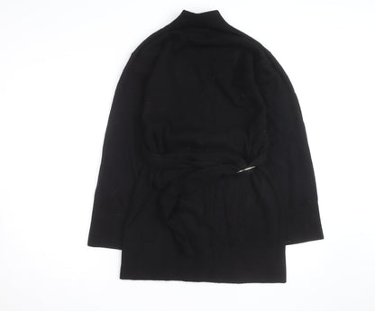 Paris Atelier & Other Stories Women's Black Cashmere Belted Cardigan M