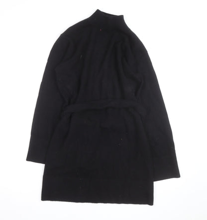 Paris Atelier & Other Stories Women's Black Cashmere Belted Cardigan M