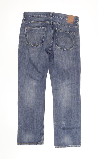 Gap 1969 Men's Blue Slim Fit Straight Denim Jeans 30x30
