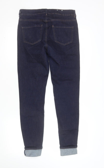 New Look Women’s Blue Ankle Grazer Slim Fit Jeans Size 12