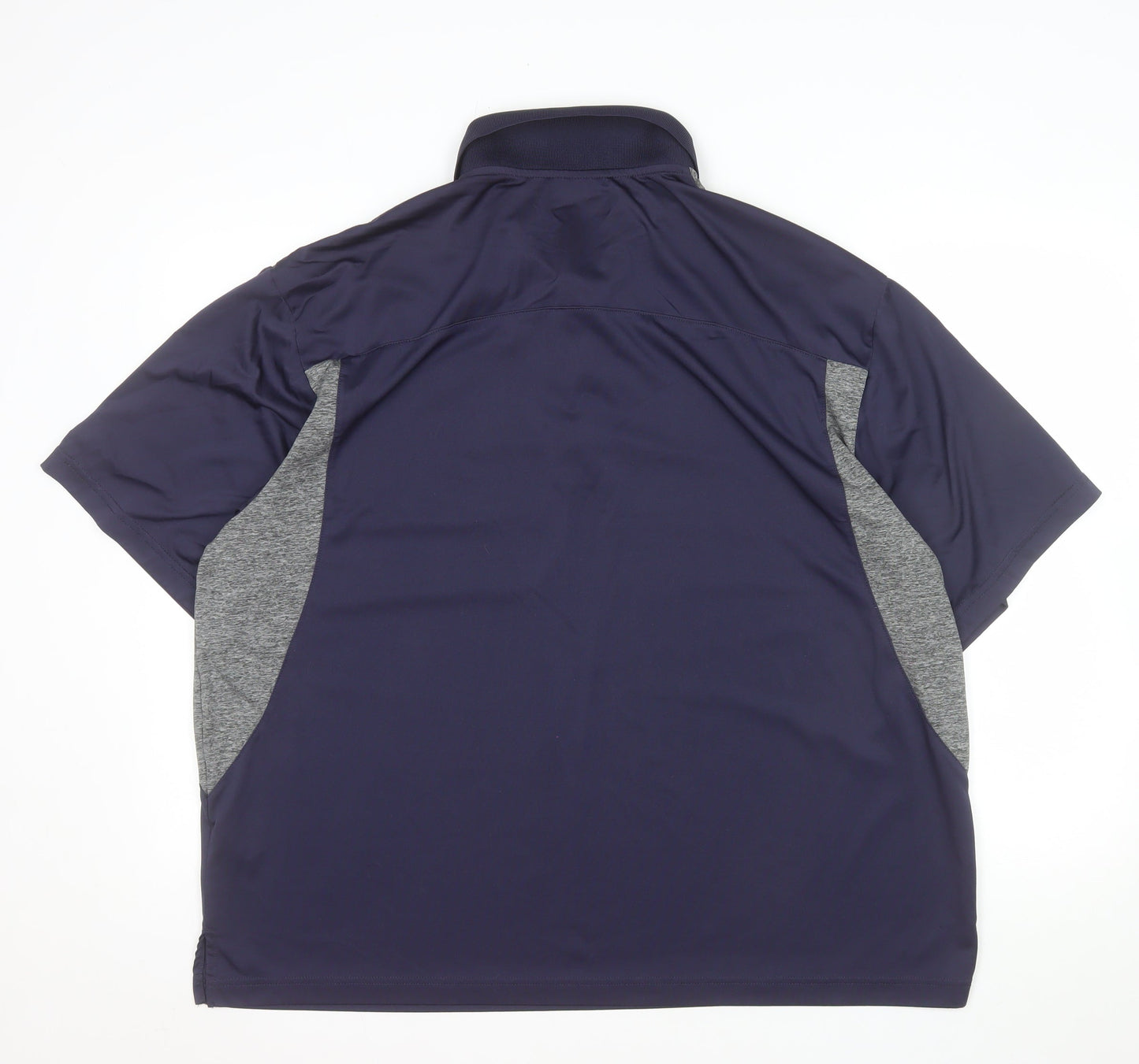 Ben Hogan Men's Blue 2XL Polo Golf Shirt Moisture Wicking