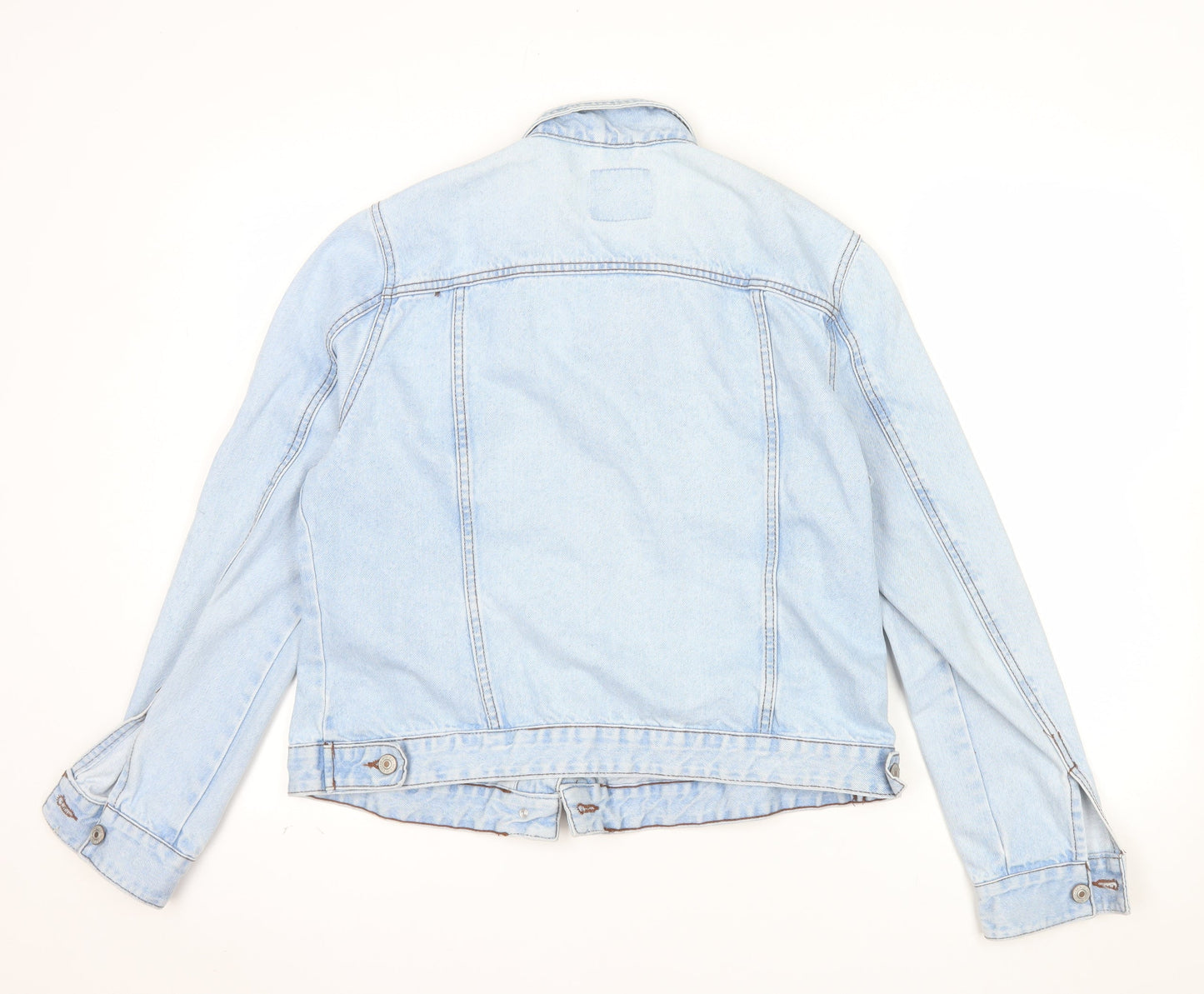 Denim Co Women Blue Size 16 Classic Denim Jacket