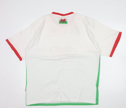 Tour Collection Men's Multicoloured XL Welsh Flag Crew Neck T-Shirt