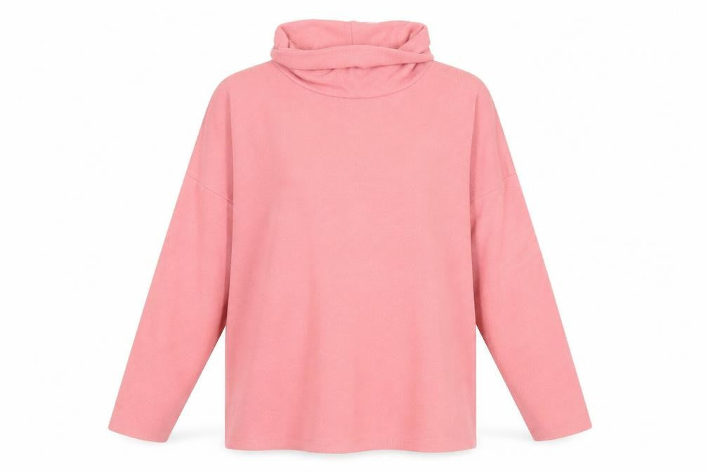 New Look Women Pink Roll Neck Long Sleeve Jumper Size M