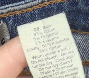 New Look Women Blue Skinny Lift & Shape Jeans Size 14