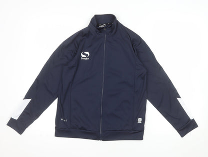 Sondico Boys Blue 13 Years Track Jacket Full Zip Lightweight Activewear