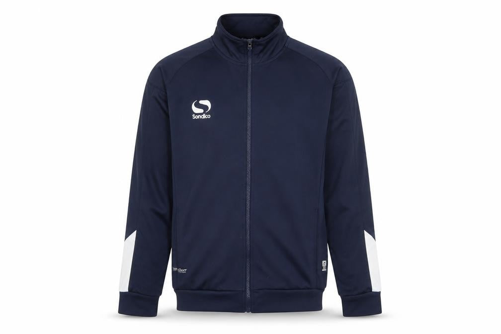 Sondico Boys Blue 13 Years Track Jacket Full Zip Lightweight Activewear