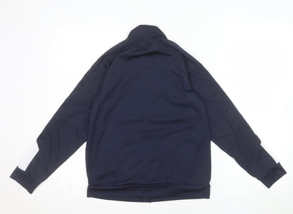 Sondico Boys Blue 13 Years Track Jacket Full Zip Lightweight Activewear