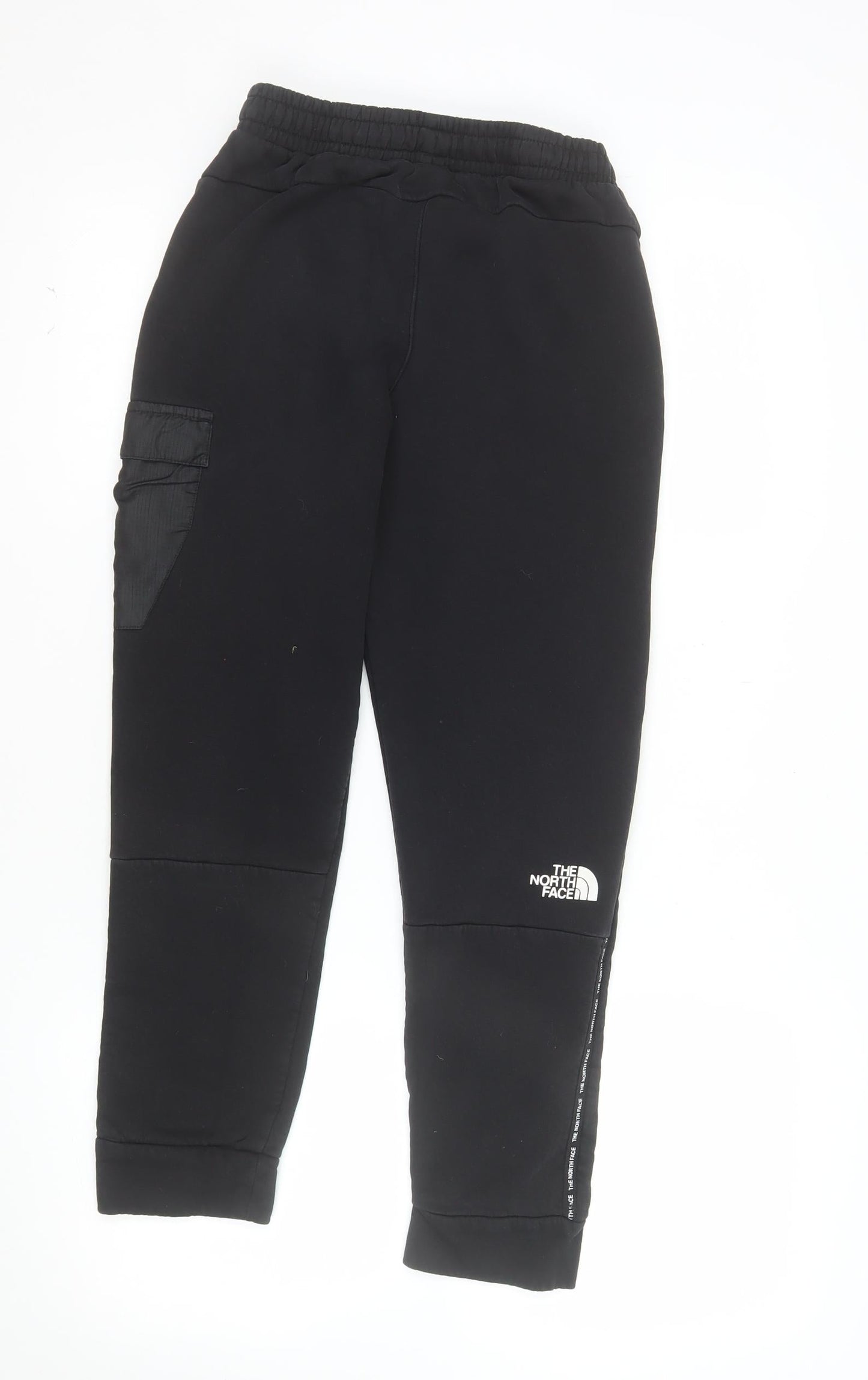 The North Face Boys Black Jogger Trousers L Elastic Waist Activewear