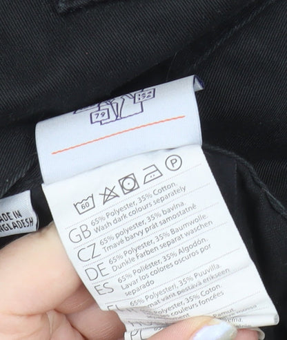 Portwest Mens Black Cargo Work Trousers 40W 31L Regular Fit