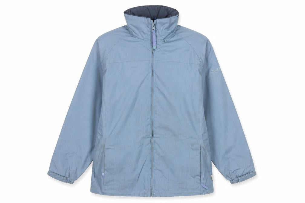 Regatta Women's Blue Waterproof Rain Coat Jacket Size 14