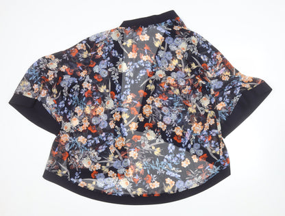 Papaya Weekend Women's Multicoloured Floral Kimono Blouse Size 18