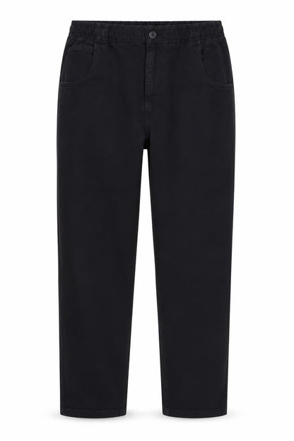 Pegasus Men’s Black Chino Trousers 34W 29L Cotton Stretch