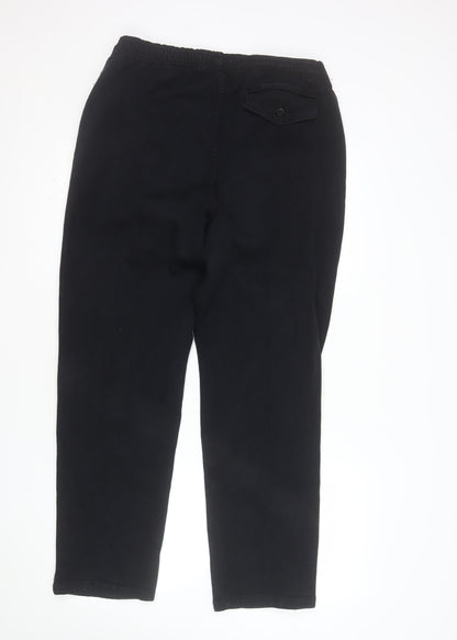 Pegasus Men’s Black Chino Trousers 34W 29L Cotton Stretch