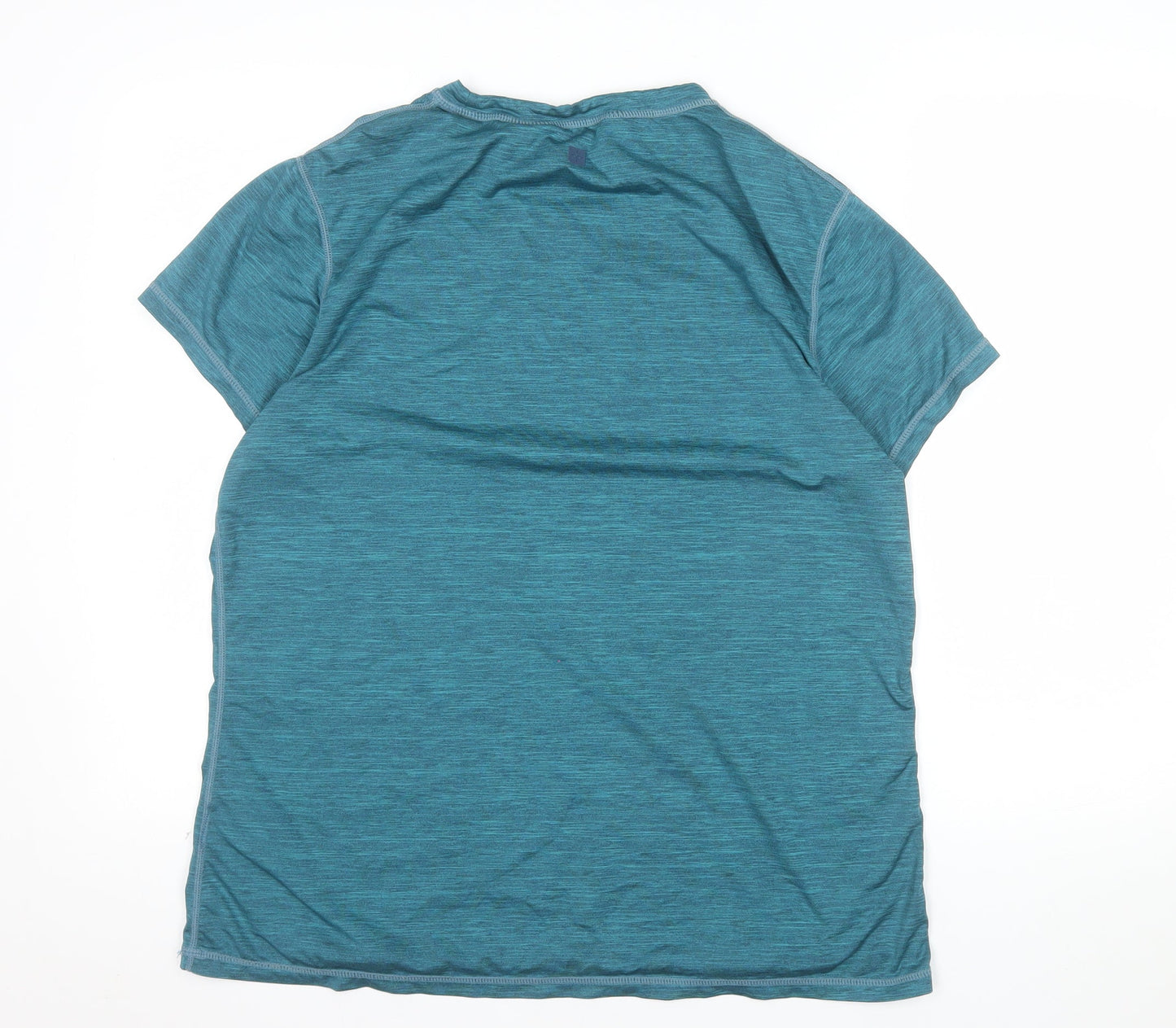 Mountain Warehouse Womens Blue Active T-Shirt UK 16 Polyester Performance Top